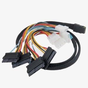 아미 BZJKO5L4_4 ni SFF-8087 to SAS 1M SFF 8482x4 IDE4P