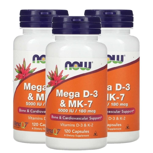 나우푸드 메가 D-3 MK-7 120캡슐