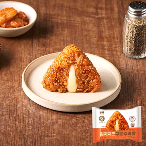엄지식품  김치치즈 구운주먹밥 100g