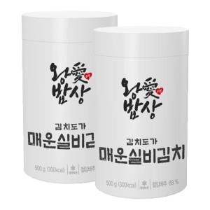 한울  왕애밥상 김치도가 매운 실비김치 500g