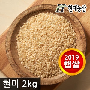 현대농산 2019 현미 2kg[1개]
