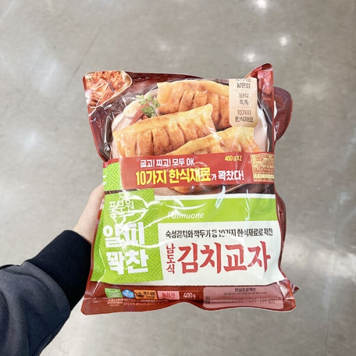 풀무원  얄피 꽉찬 남도식 김치교자 400g