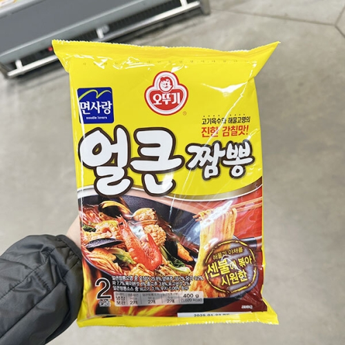 오뚜기  면사랑 얼큰 짬뽕 400g