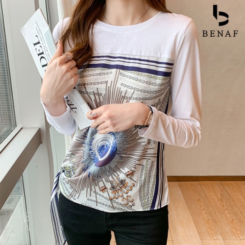 루시 프린트 티셔츠_BG3LT004