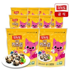 광천김  핑크퐁 골드 김자반 40g