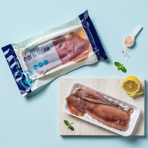 좋은씨푸드  삼해진미 자연산 손질 통오징어 260g