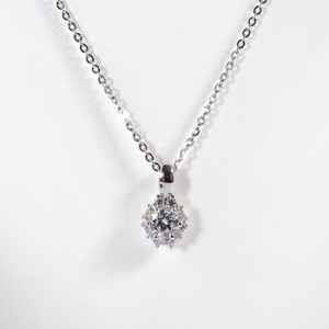 샤밍주얼리  3부 다이아 목걸이 랩 IGI GIA 플로라