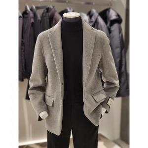 ANDZ 핸드메이드 캐시미어 혼방 카즈온 소재감 캐주얼 자켓 2종 1택_BZD4KG1301