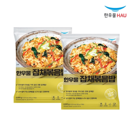 한우물  잡채 볶음밥 300g
