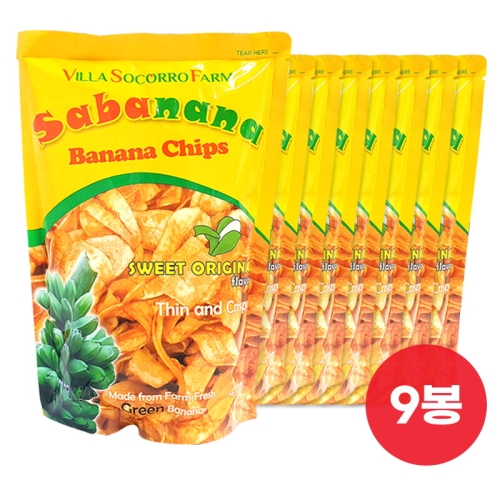 VILLA SOCORRO AGRI-ECO  사바나나 바나나칩 100g