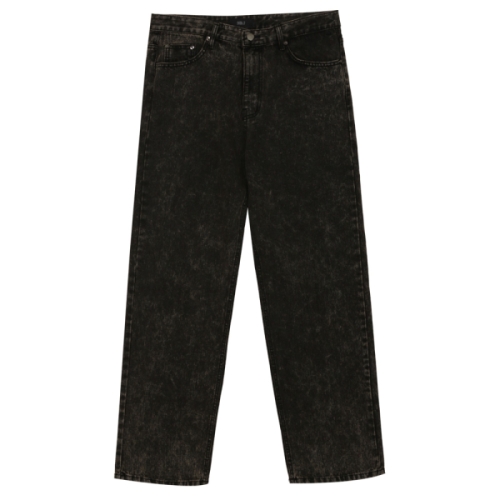 기타 모로엠 부드러운 루즈핏 데일리 흑청바지 블랙진 NBJ-JEA-3209