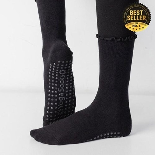 셀러허브 패션 JHQRV5WN_4A 원픽마켓 긴양말 요가양말 장목 프릴 양말