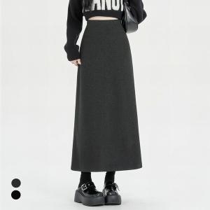 KARRA 웜도톰기모롱스커트_A4W0559