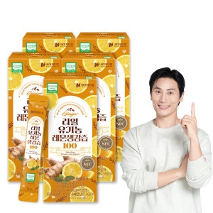 네이처드림 리얼 유기농 레몬생강즙 100 15g 14포