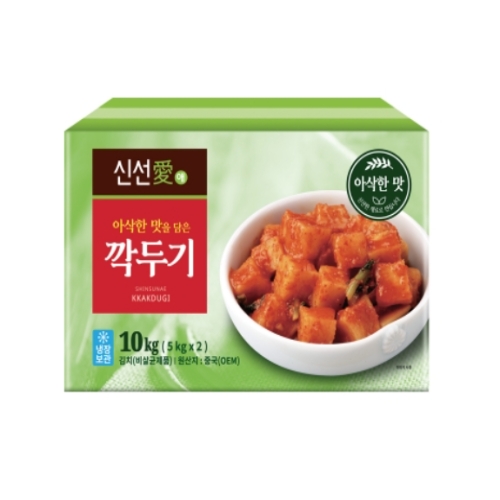 신선애 깍두기 김치 10kg