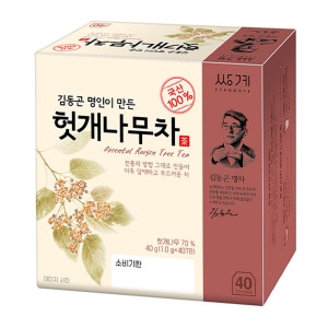쌍계제다 김동곤 명인 헛개나무차 40티백 [1개]