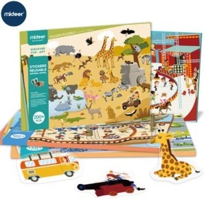 붙였다떼었다 표현학습 스티커 사파리 WFG1SOQ