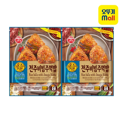 오뚜기 오즈키친 전주비빔주먹밥 500g