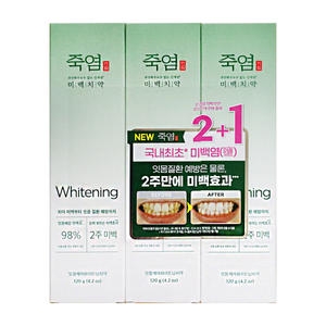 LG생활건강 죽염 잇몸케어 미백 치약 120g