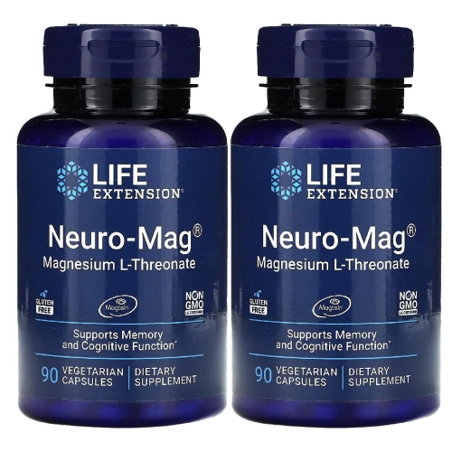 라이프익스텐션 Neuro-Mag 마그네슘 L-트레온산 90캡슐