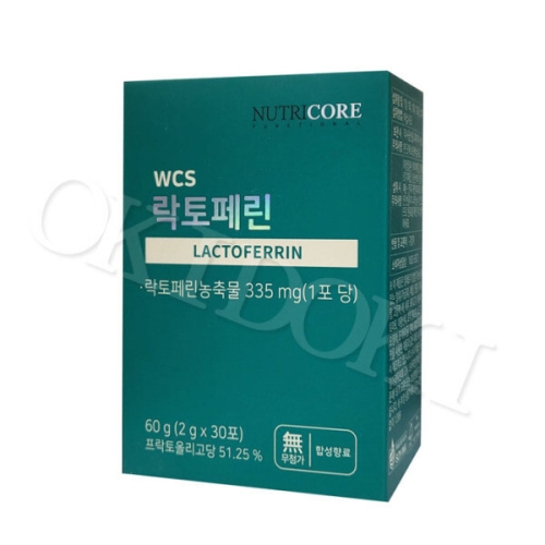 뉴트리코어 WCS 락토페린 30포
