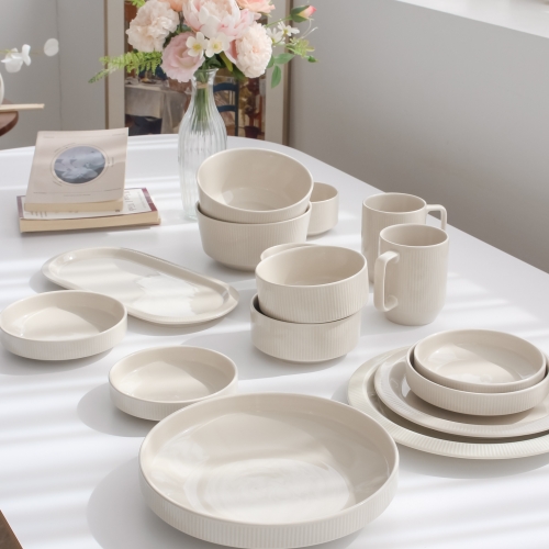 한국도자기 이오니아 4인 홈세트 21P