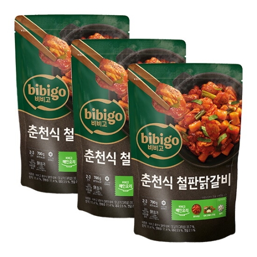 CJ제일제당 비비고 춘천식 철판닭갈비 700g