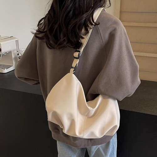 바스락 반해써 반해써 크로와상 크로스 범 백 가벼운 캐주얼 가방 B_YW370