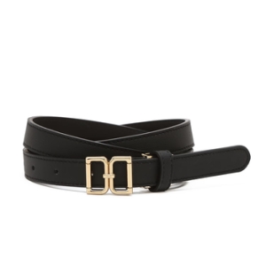 닥스 블랙 버클장식 소가죽 벨트 DBBE5E736BK