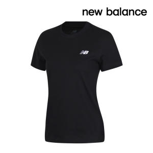 뉴발란스 여성 반팔티셔츠 스포츠 에센셜 저지 블랙 WT41509-BK