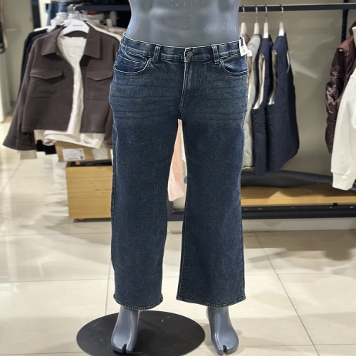 폴햄 2025 남성 봄 와이드핏 스판 청바지 3컬러_PHF1DP1039 다크인디고/30