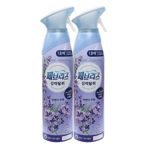 페브리즈 강력탈취 에어 라벤더 부케 165g