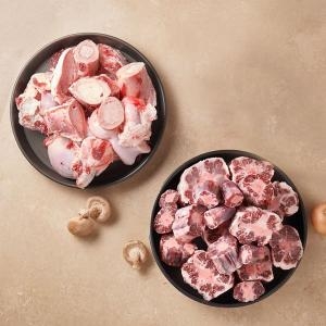 작심밀도  횡성한우 꼬리반골 4kg + 우족 2kg