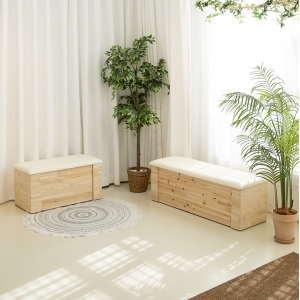 삼나무 원목 수납형 소파