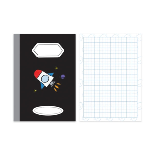 아트박스  지유 초등 노트 - 10칸 쓰기 우주선