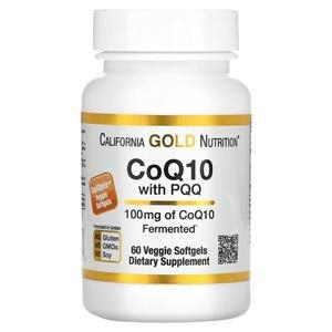 캘리포니아골드뉴트리션 PQQ 함유 CoQ10 100mg 60캡슐