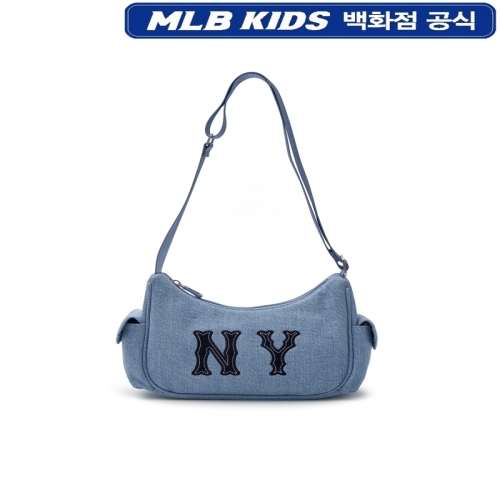 MLB키즈 데님 호보백 (7ACRMD05N-50SBS)