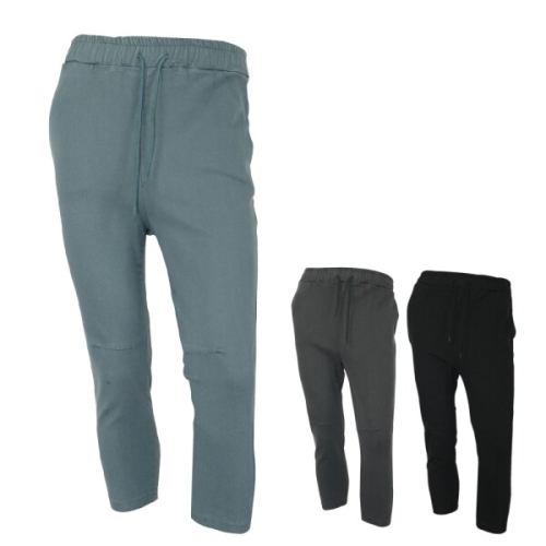 기타 엣지애 뉴이스트 허리밴딩 반배기 다트 9부 팬츠 MCPNS8017