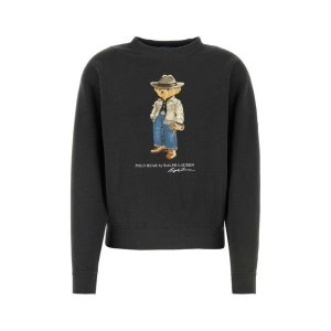 폴로랄프로렌 여성 크루넥 베어 맨투맨 211941193 001