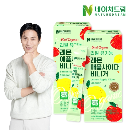 네이처드림 유기농 레몬 애플사이다 비니거 280g(20gx14포)