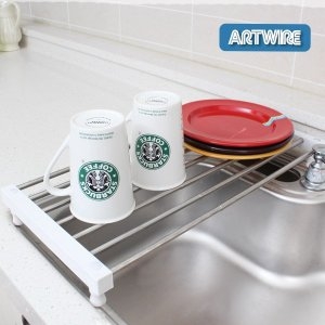 아트와이어  폭조절 씽크개수대