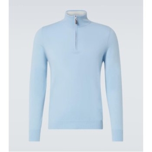 MR Fenchurch 캐시미어 하프 집업 스웨터 P00996578