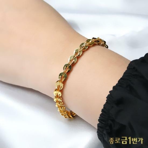 종로금1번가  뉴 벌집 팔찌 3.75g