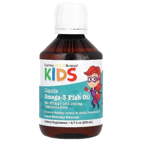 캘리포니아골드뉴트리션 노르웨이 어린이용 오메가3 피쉬 오일 200ml