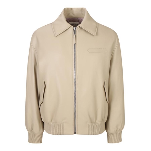 지이크 패플 파렌하이트 FAHREN 숏 패티드 레더 다운 점퍼HG9305BEL