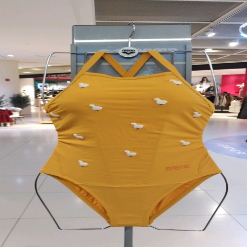 아레나  여성 플러피프렌즈 A5SL1CO09 BLU 선수 원피스 싱글크로스 스