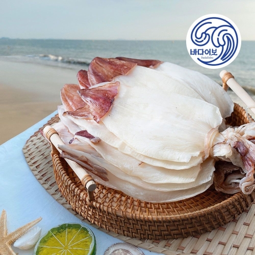 바다어보  A급 마른 한치 대 500g 건한치 반건조한치
