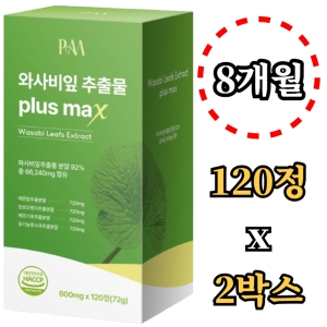 파미젠 와사비잎 추출물 plus max 120정