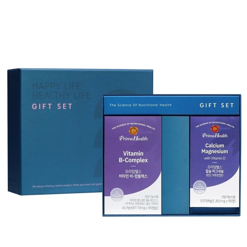 프라임헬스 비타민B 컴플렉스 선물세트 (90정x2개)