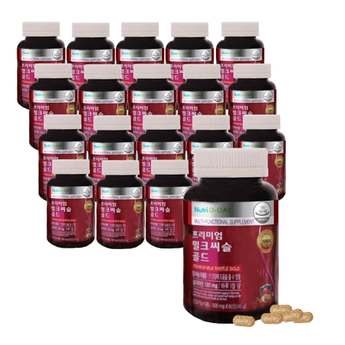 뉴트리디데이 프리미엄 밀크씨슬 골드 500mg 90정